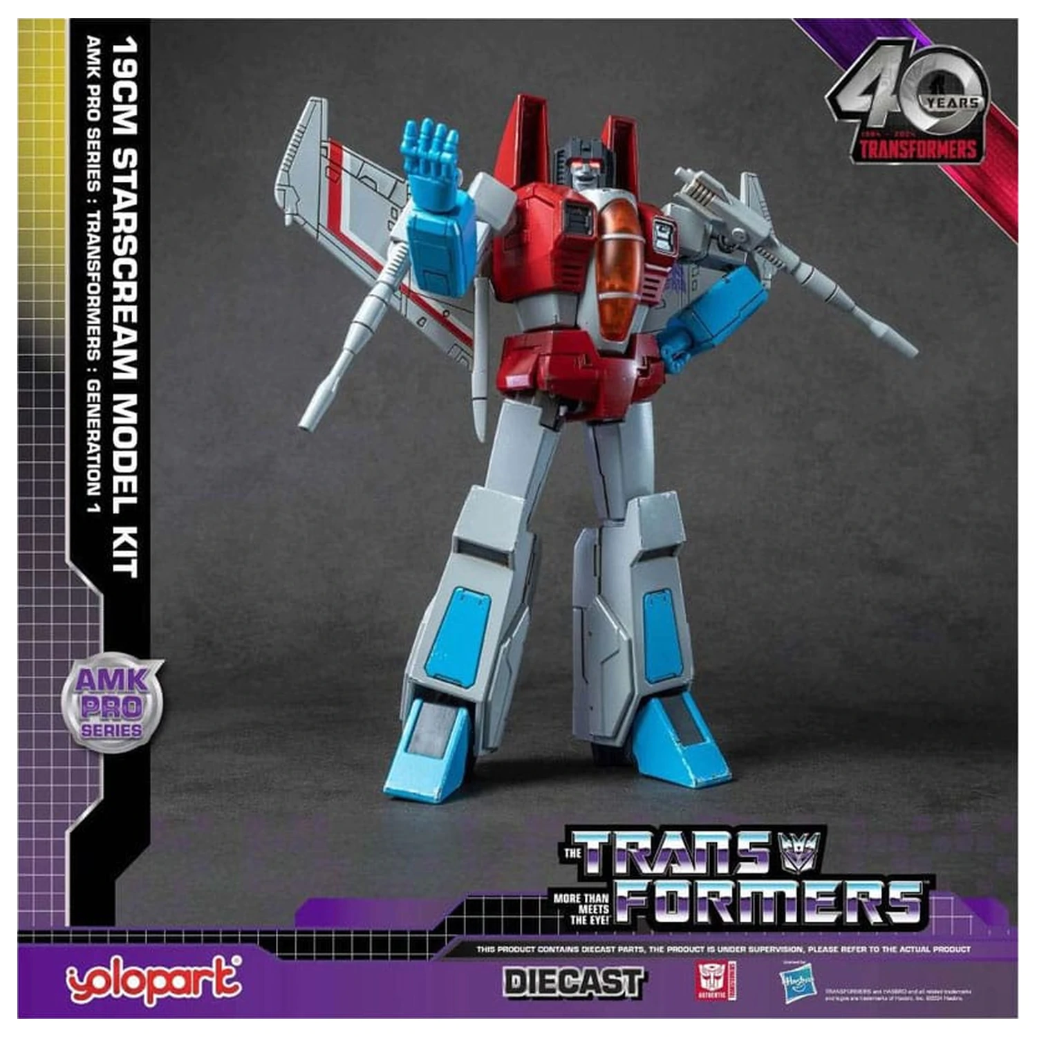 Transformers: Generation One AMK Pro Series kit de model Starscream 19 cm poza produsului