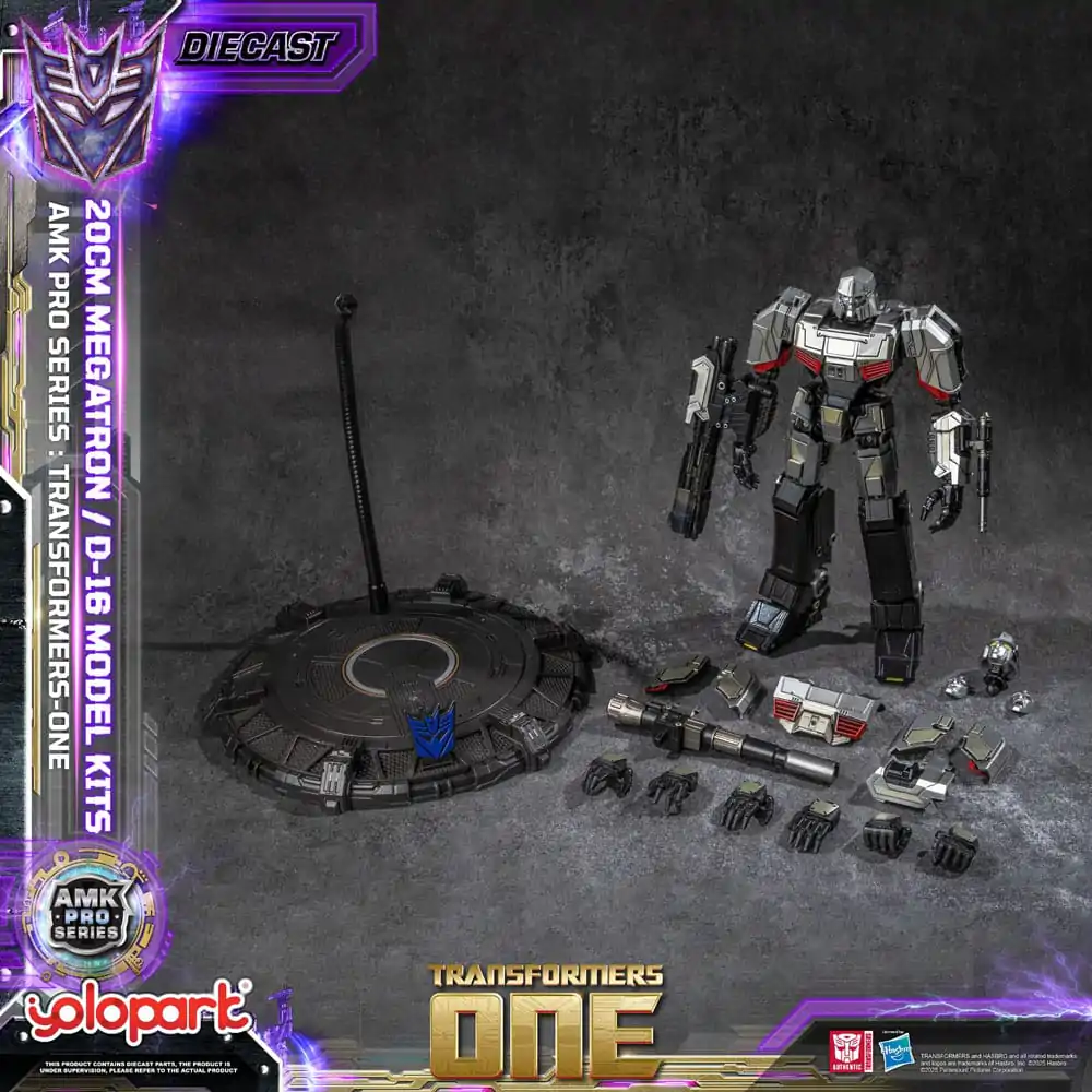 Transformers: Generation One AMK Pro Series kit de model din plastic D-16/Megatron Final Form 20 cm poza produsului