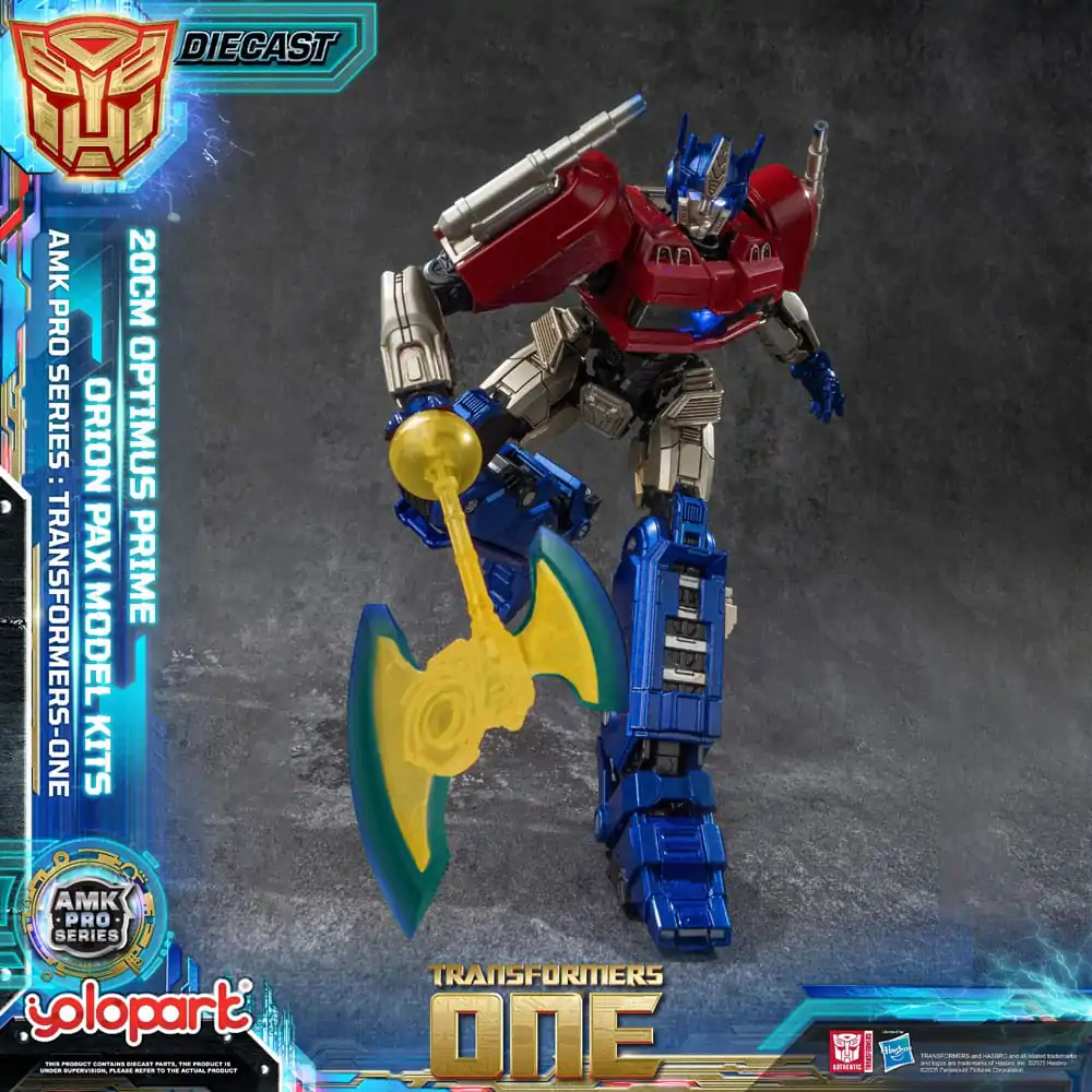 Transformers: Generation One AMK Pro Series kit model plastic Orion Pax/Optimus Prime Final Form 20 cm poza produsului