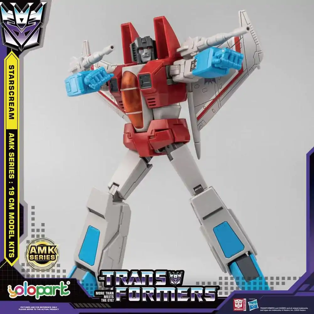 Transformers Generation One AMK Series Kit Model din plastic Starscream 19 cm poza produsului