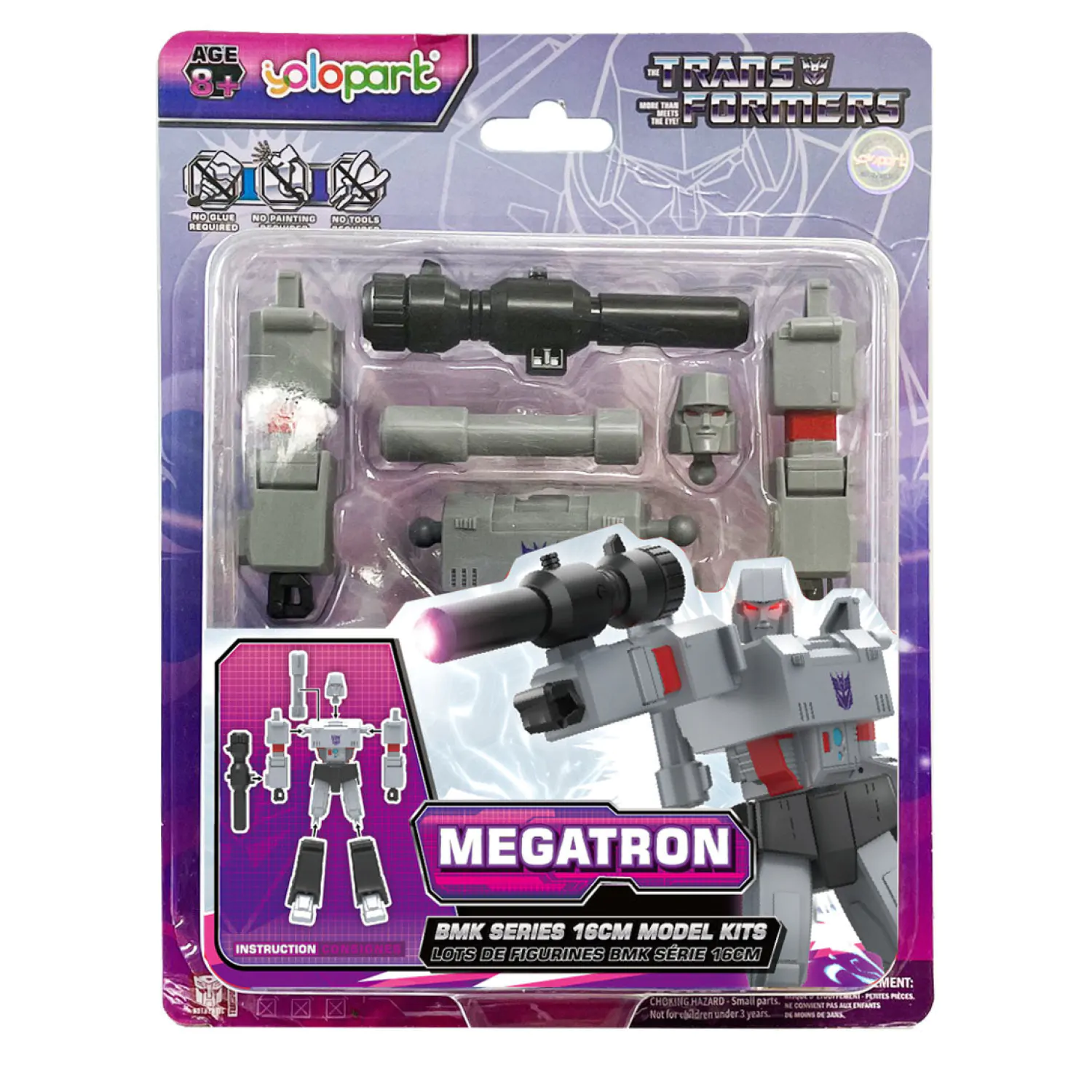 Transformers Generation One BMK Series Model Kit Megatron 16 cm poza produsului