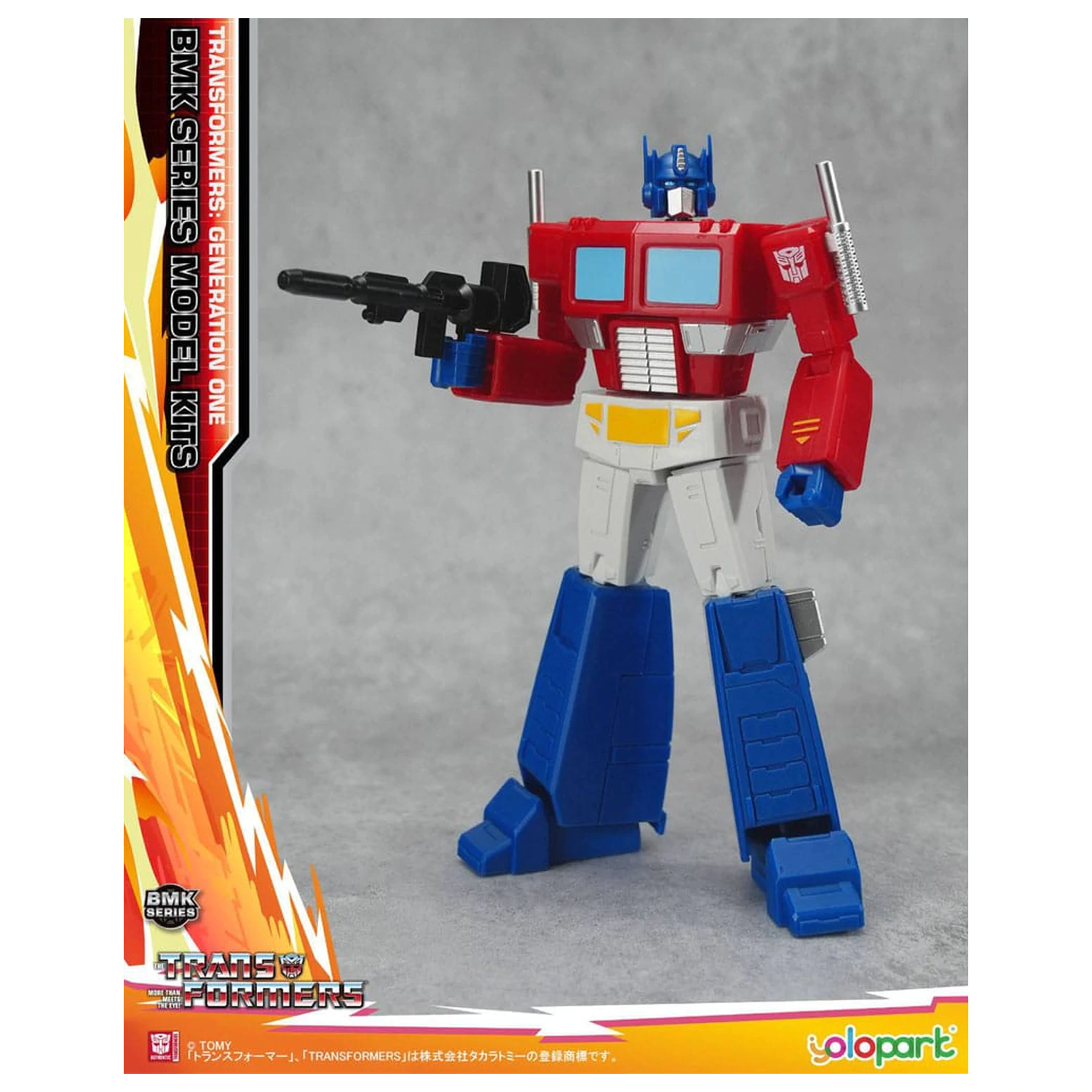 Transformers Generația Unu BMK Series Model Kit Optimus Prime 16 cm poza produsului
