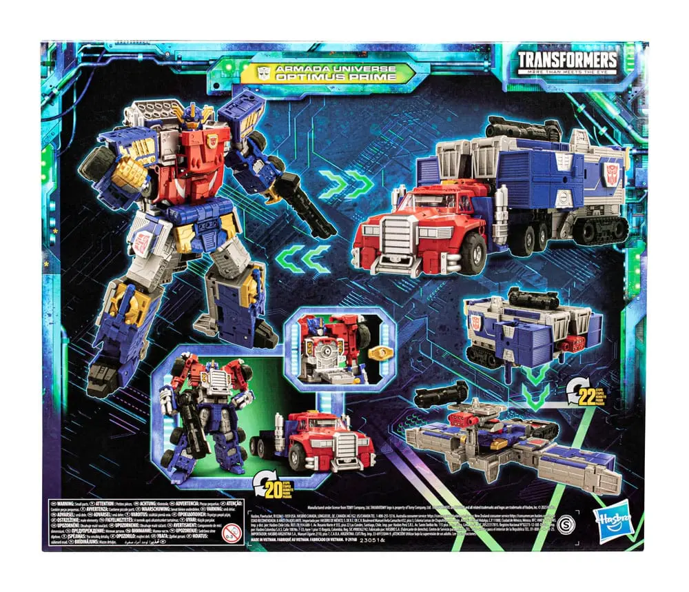 Transformers Generations Legacy Evolution Commander Class Figurina de actiune Armada Universe Optimus Prime 19 cm poza produsului