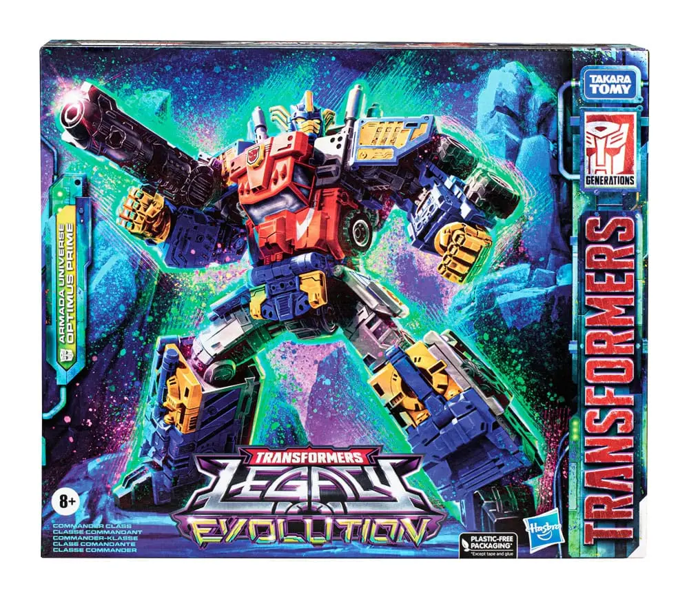 Transformers Generations Legacy Evolution Commander Class Figurina de actiune Armada Universe Optimus Prime 19 cm poza produsului