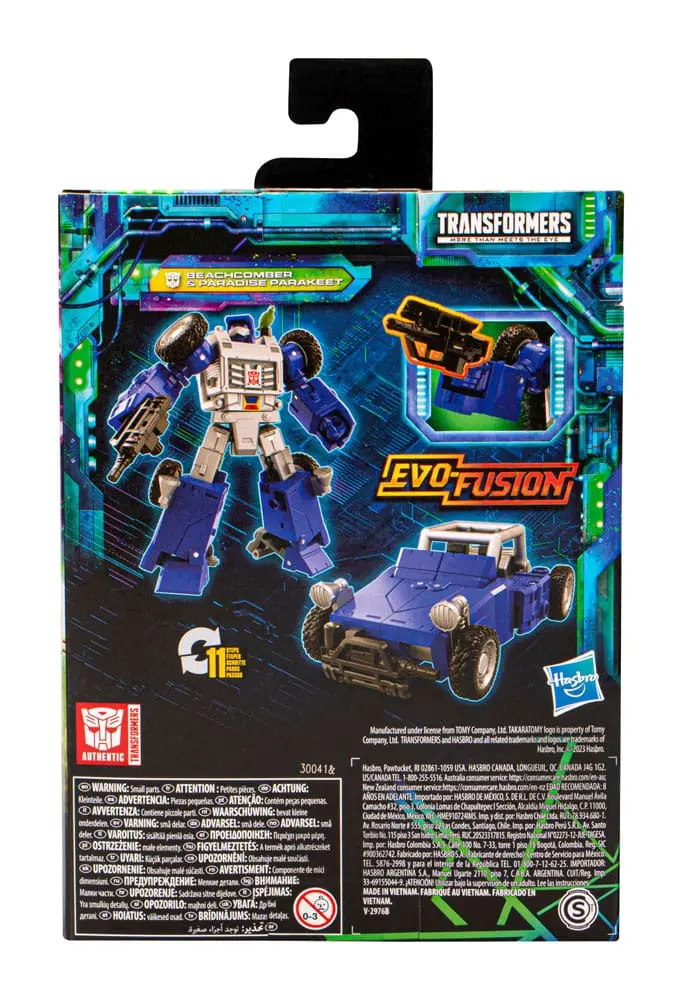 Transformers Generations Legacy Evolution Deluxe Class Figurina de Acțiune Beachcomber & Paradise Parakeet 14 cm poza produsului