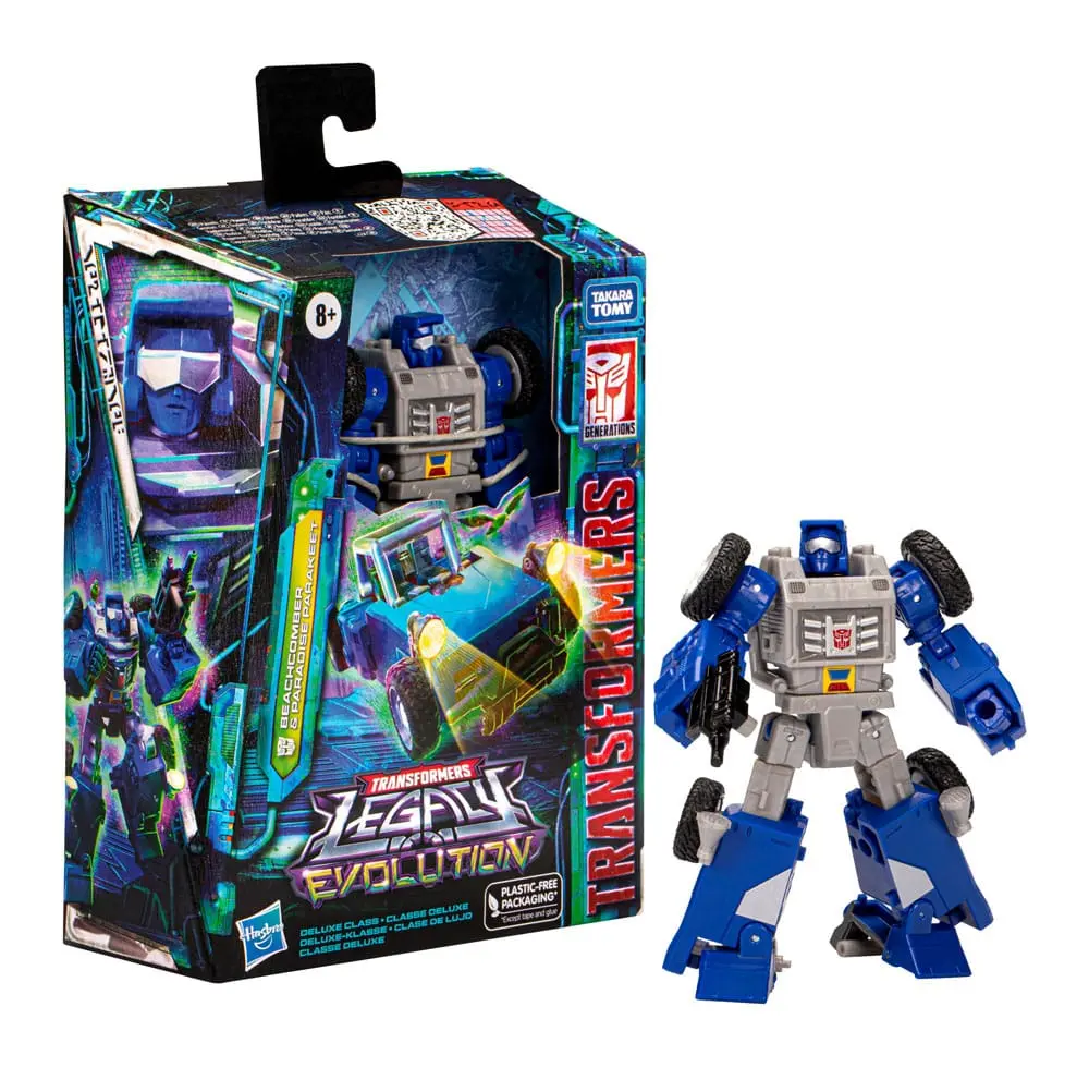 Transformers Generations Legacy Evolution Deluxe Class Figurina de Acțiune Beachcomber & Paradise Parakeet 14 cm poza produsului