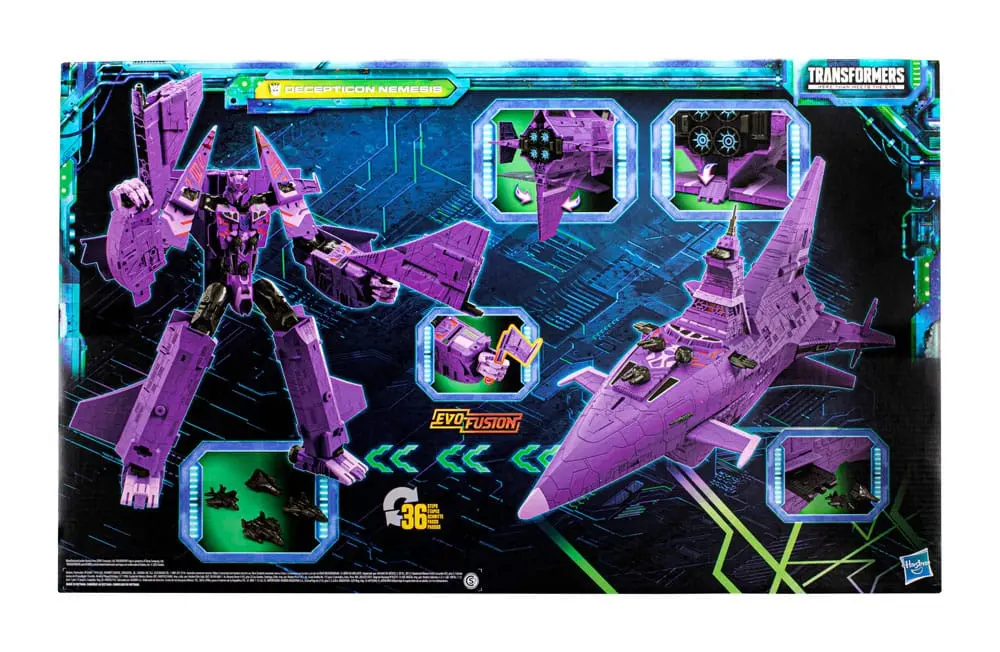 Transformers Generations Legacy Evolution Titan Class Figurina de actiune Decepticon Nemesis 60 cm poza produsului
