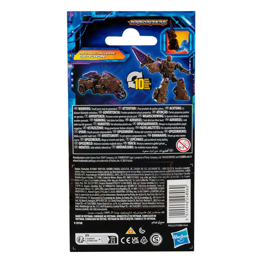 Transformers Generations Legacy United Core Class Figurina de acțiune Infernac Universe Geocron 9 cm poza produsului