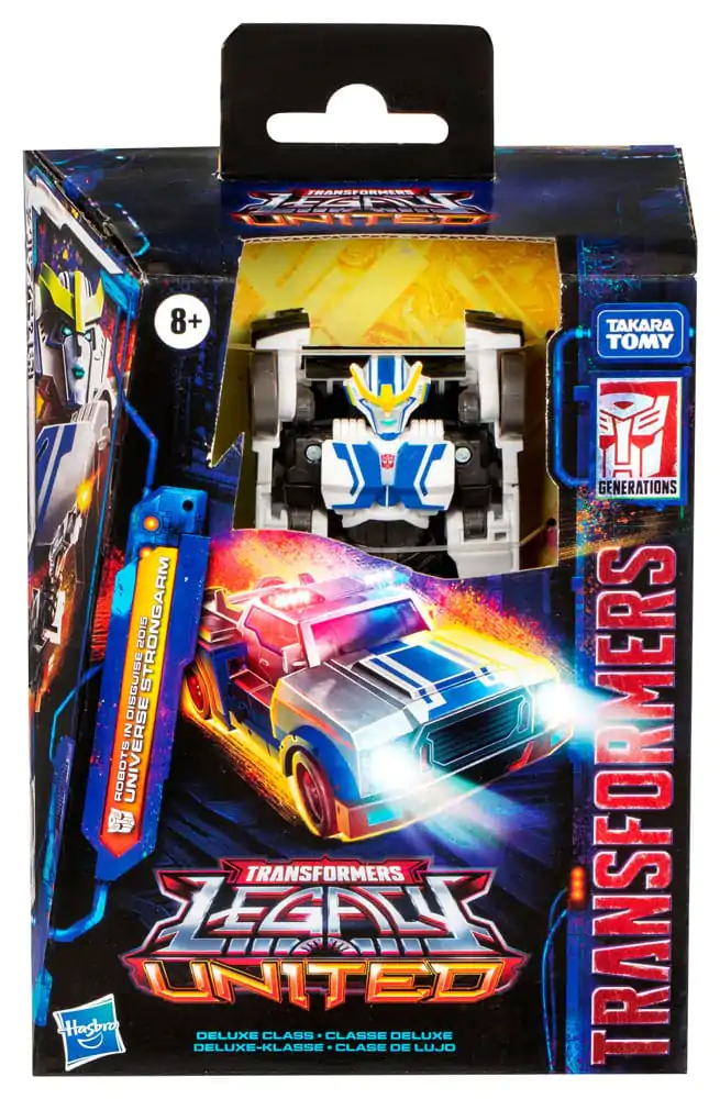 Figurină de acțiune Transformers Generations Legacy United Deluxe Class Roboți deghizați 2015 Univers Strongarm 14 cm poza produsului