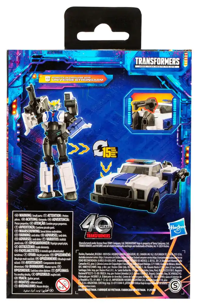 Figurină de acțiune Transformers Generations Legacy United Deluxe Class Roboți deghizați 2015 Univers Strongarm 14 cm poza produsului