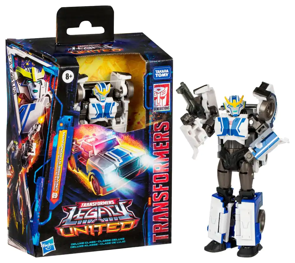 Figurină de acțiune Transformers Generations Legacy United Deluxe Class Roboți deghizați 2015 Univers Strongarm 14 cm poza produsului