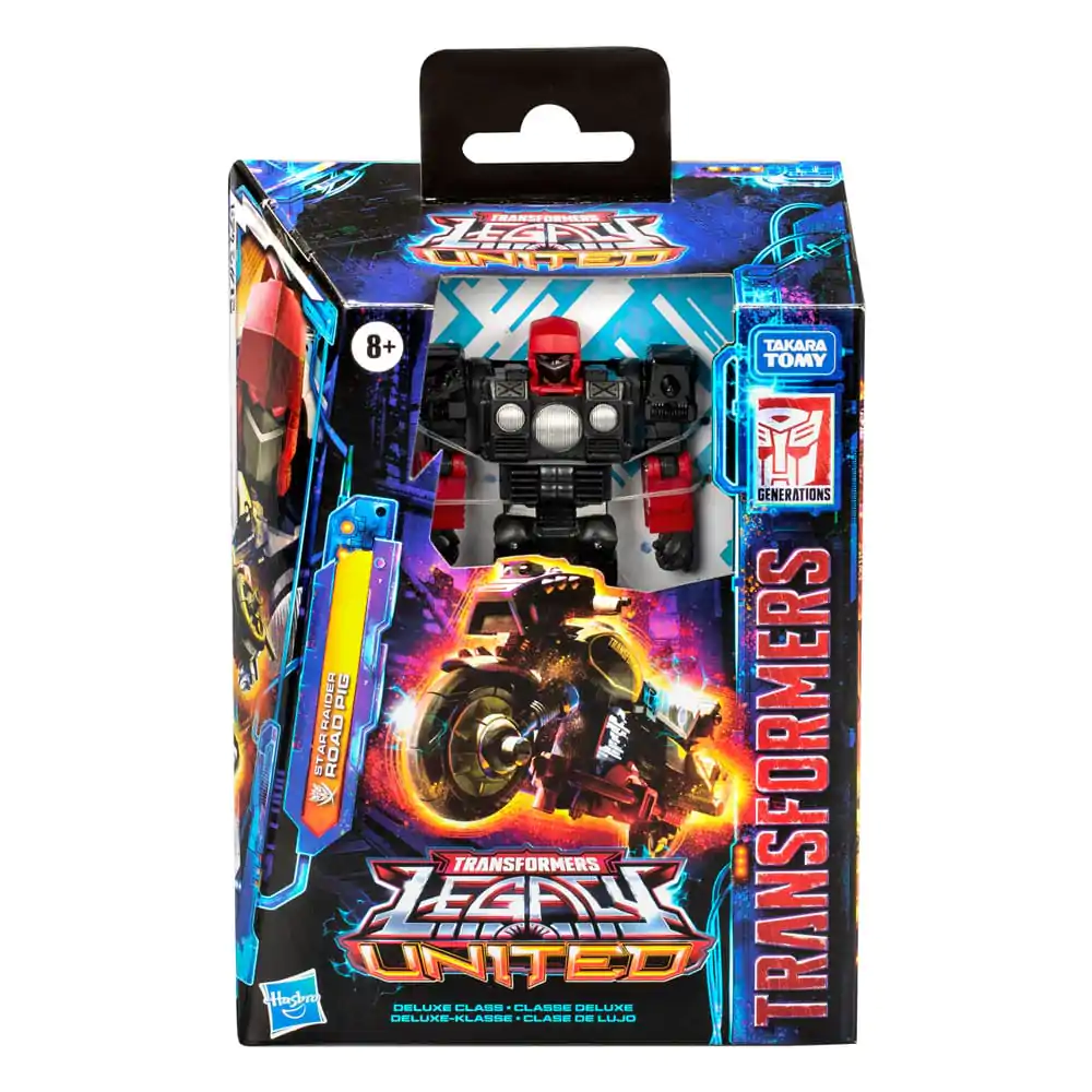 Transformers Generations Legacy United Deluxe Class figurină de acțiune Star Raider Road Pig 14 cm poza produsului