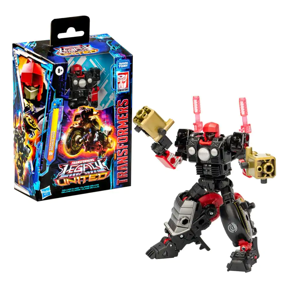 Transformers Generations Legacy United Deluxe Class figurină de acțiune Star Raider Road Pig 14 cm poza produsului