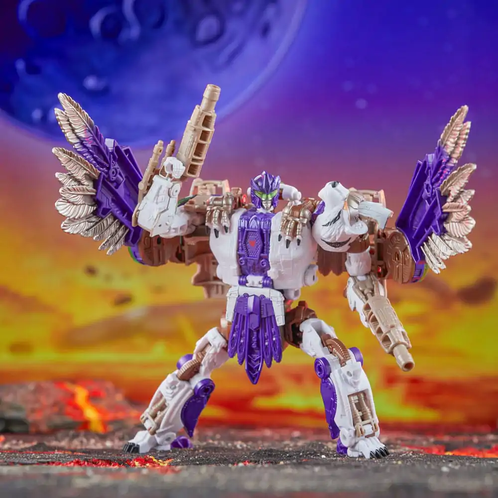 Transformers Generations Legacy United Leader Class figurină de acțiune Beast Wars Universe Tigerhawk 19 cm poza produsului