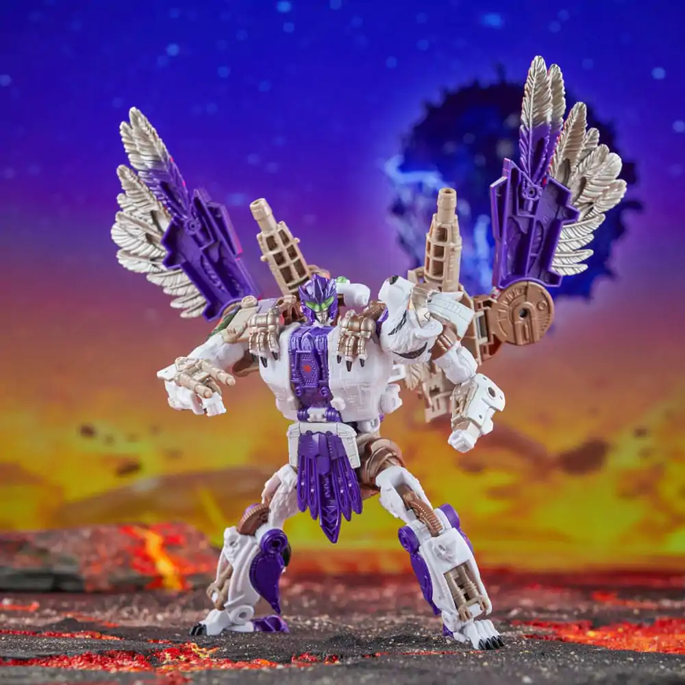 Transformers Generations Legacy United Leader Class figurină de acțiune Beast Wars Universe Tigerhawk 19 cm poza produsului