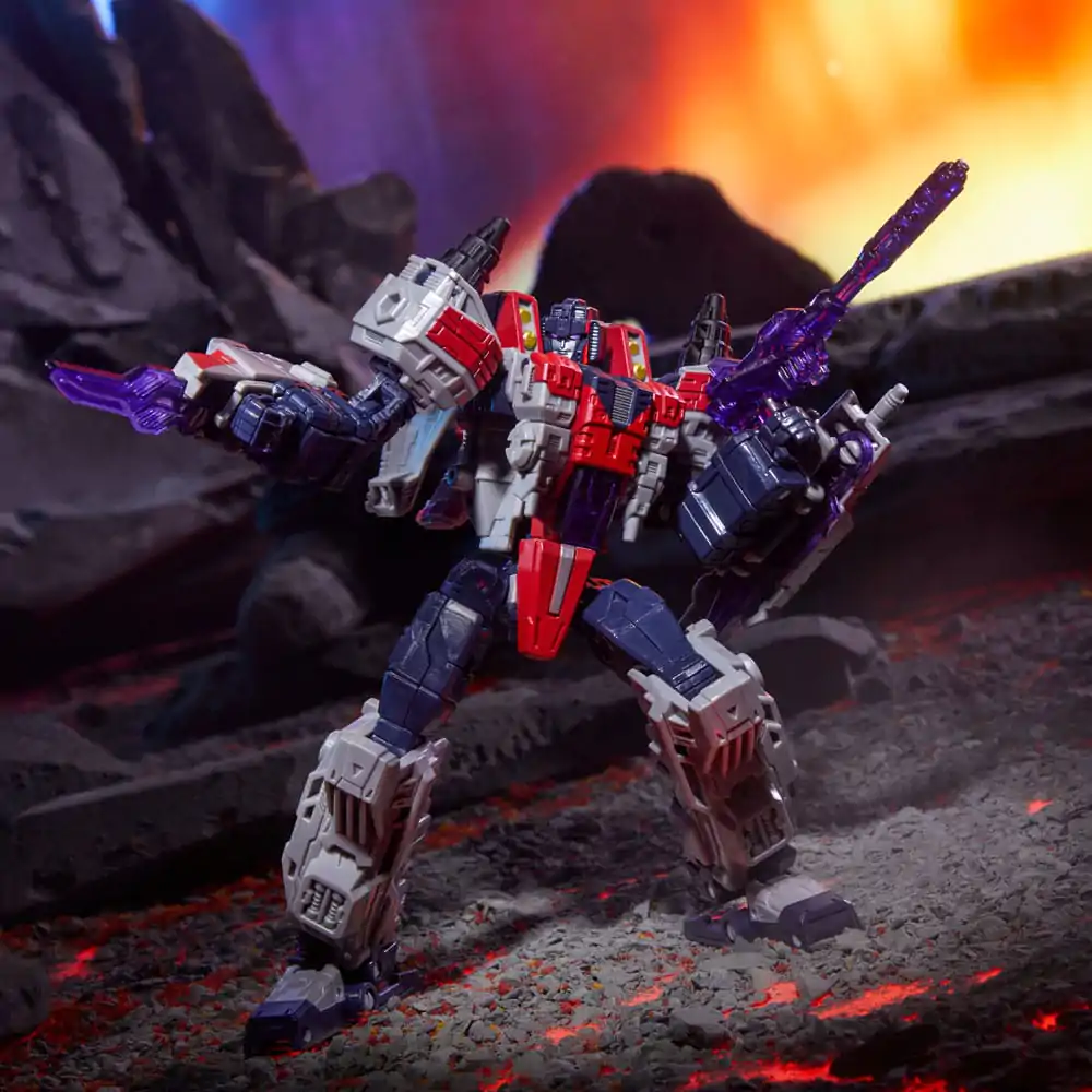 Transformers Generations Legacy United Figurina de Acțiune Clasa Voyager Universul Cybertron Starscream 18 cm poza produsului