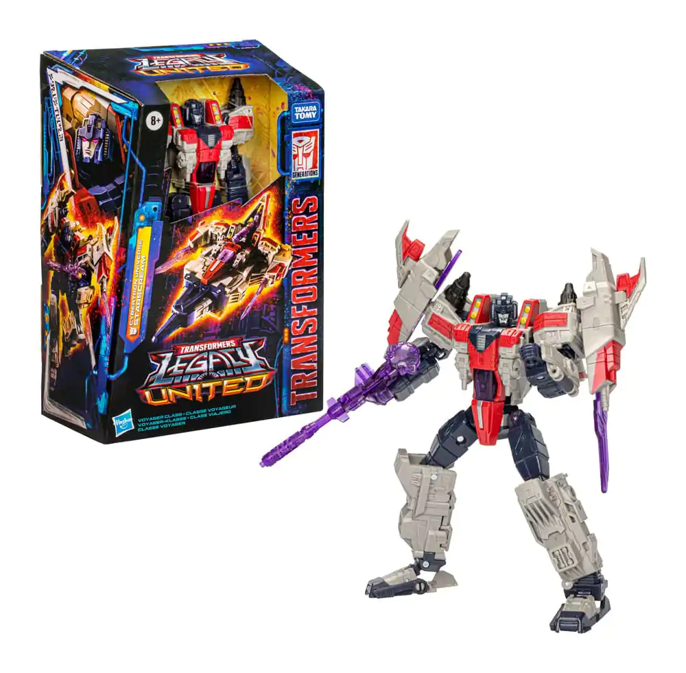 Transformers Generations Legacy United Figurina de Acțiune Clasa Voyager Universul Cybertron Starscream 18 cm poza produsului