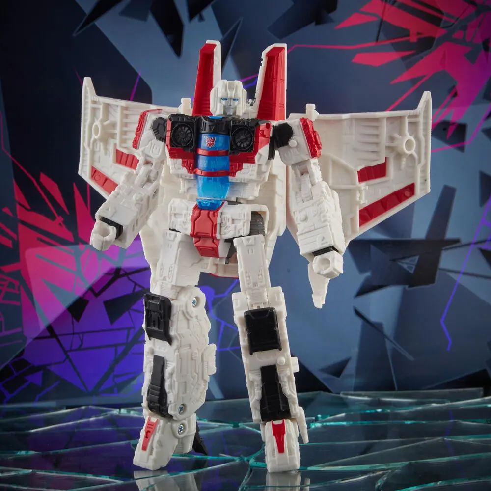 Transformers: Shattered Glass Voyager Class figurina de actiune 2021 Starscream 18 cm poza produsului