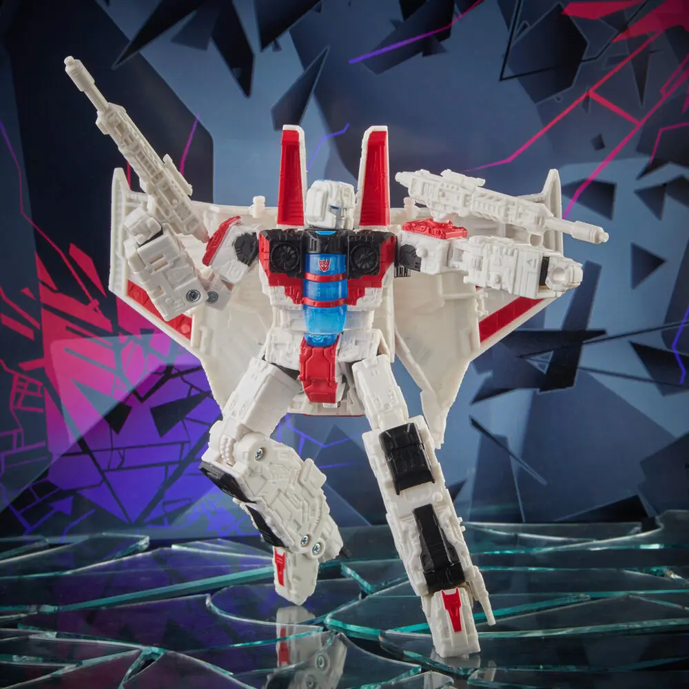Transformers: Shattered Glass Voyager Class figurina de actiune 2021 Starscream 18 cm poza produsului