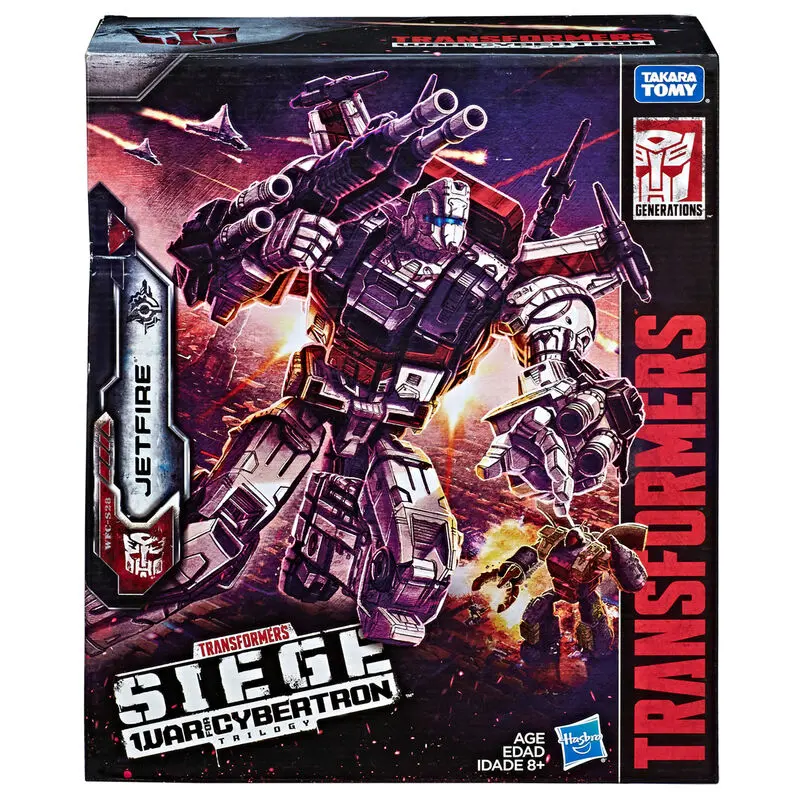 Figurina de actiune Transformers Generations War for Cybertron: Siege Commander Class Jetfire 28 cm poza produsului