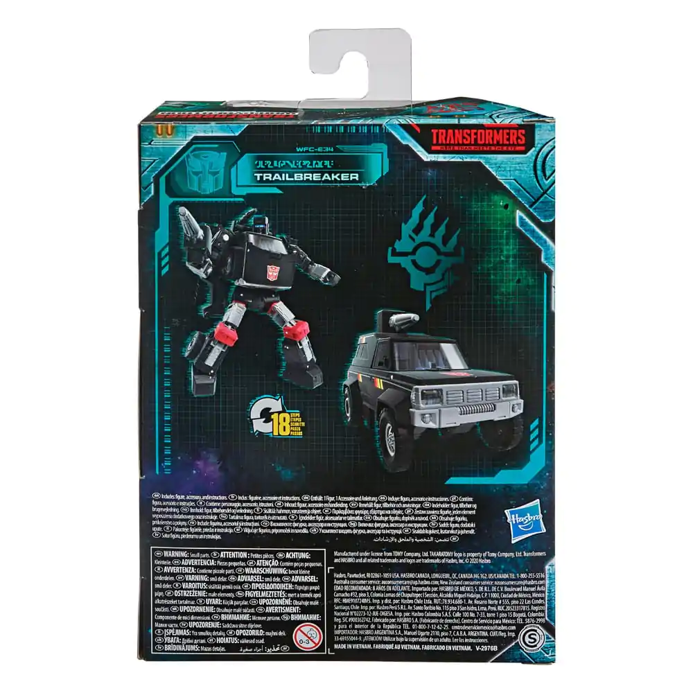 Transformers Generations War for Cybertron: Earthrise Deluxe Class Figura de actiune Trailbreaker 14 cm poza produsului