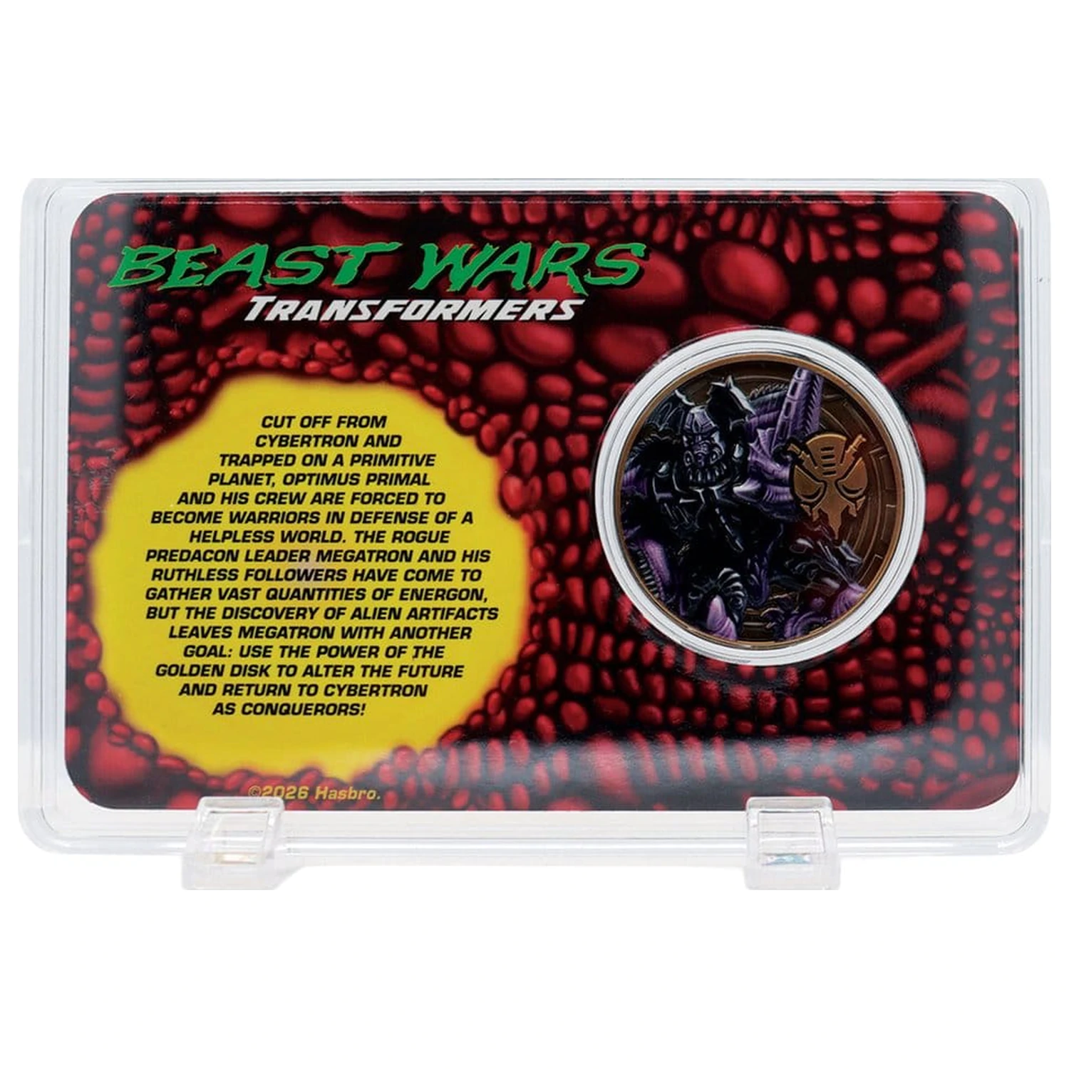 Transformers Moneda de Colectie Beast Wars 30th Anniversary Editie Limitata poza produsului