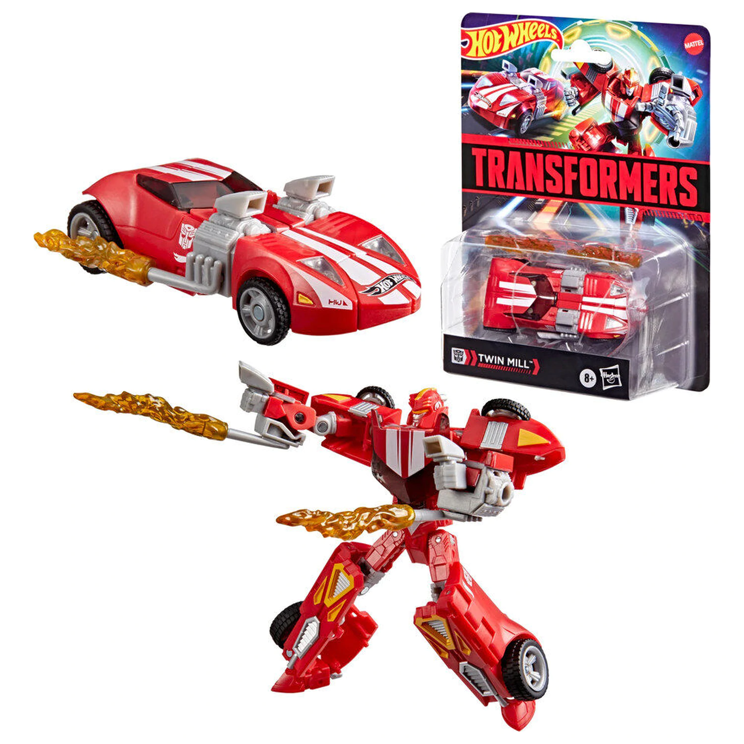 Transformers Hot Wheels Twin Mill figurina 12.5 cm poza produsului