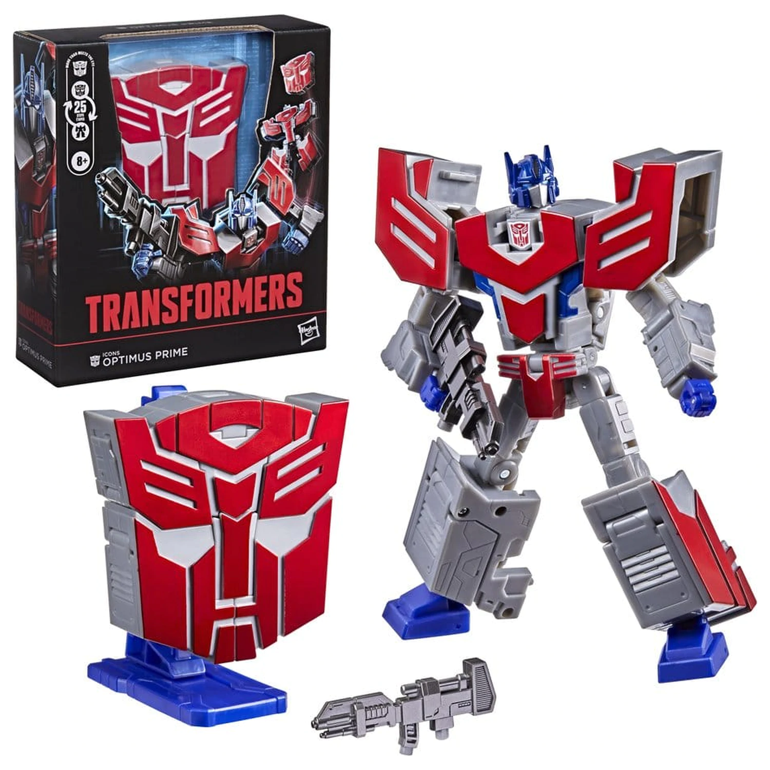 Transformers Icons Voyager Class Figurina de actiune Optimus Prime 17 cm poza produsului