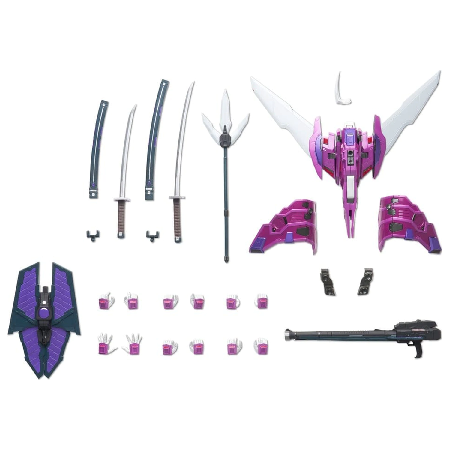Transformers Kuro Kara Kuri Figura de actiune Cyclonus 21 cm poza produsului