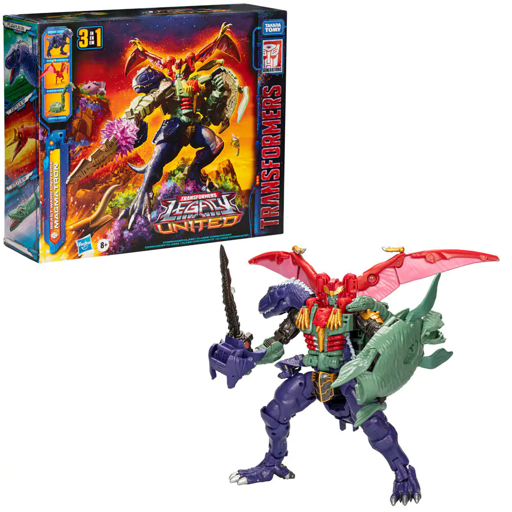 Figurină Transformers Legacy United Commander Class Beast Wars Universe Magmatron 25 cm poza produsului