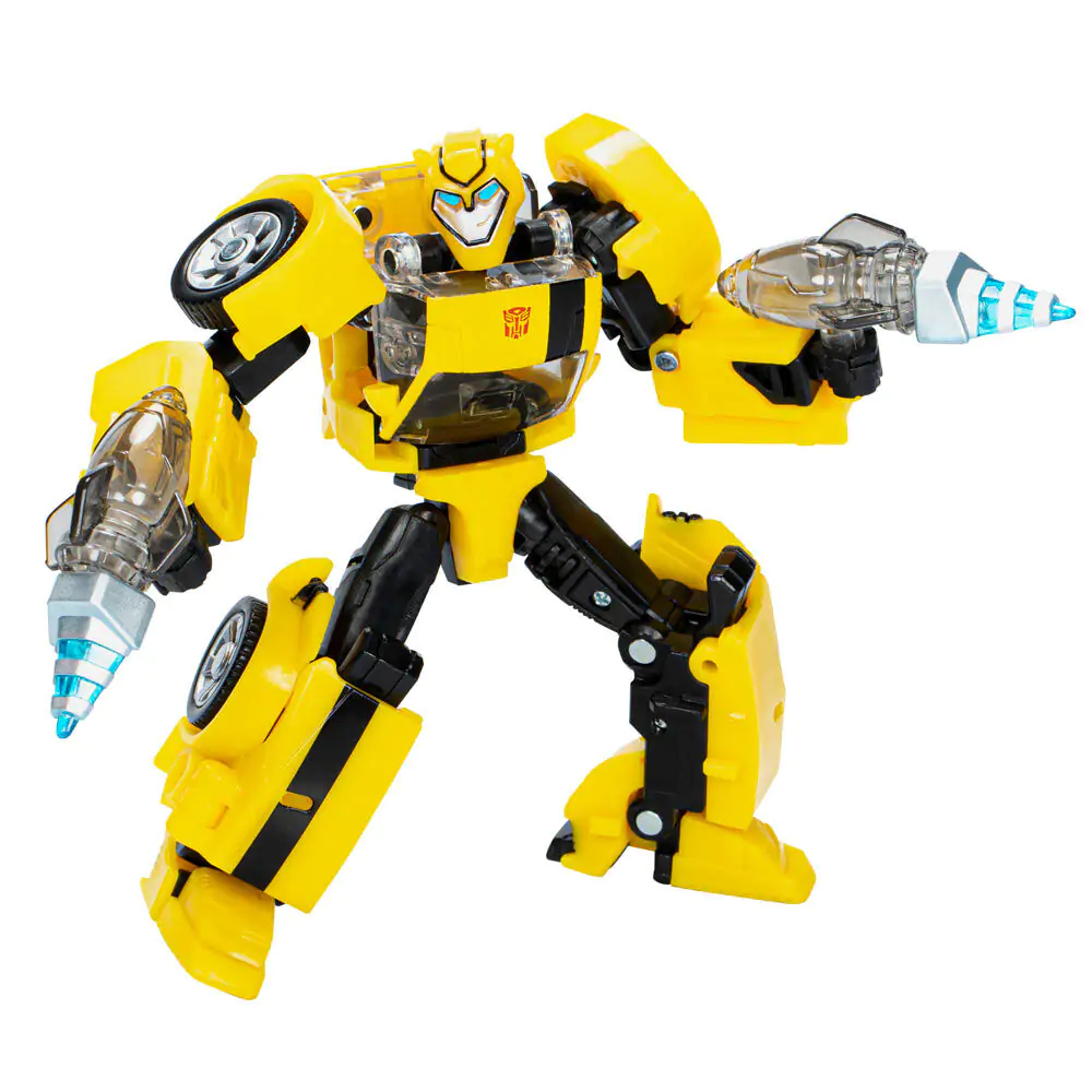 Figurină de acțiune Transformers Legacy United Deluxe Class Animated Universe Bumblebee 14cm poza produsului