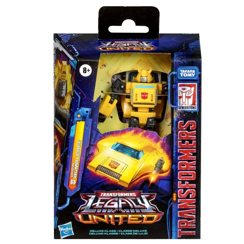 Transformers Legacy United Origin Blumblebee figurină Deluxe 14cm poza produsului