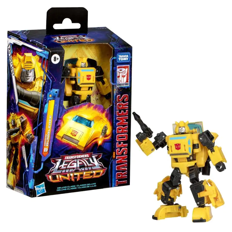 Transformers Legacy United Origin Blumblebee figurină Deluxe 14cm poza produsului