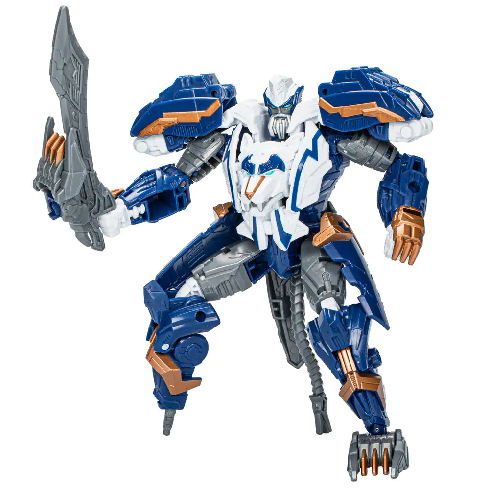 Transformers Legacy United Voyager Class Animated Prime Universe Thundertron figurină de acțiune 18cm poza produsului