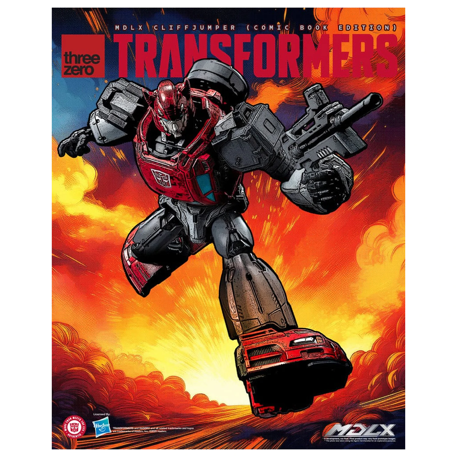 Transformers MDLX Action Figure Cliffjumper (Comic Book Edition) 12 cm poza produsului