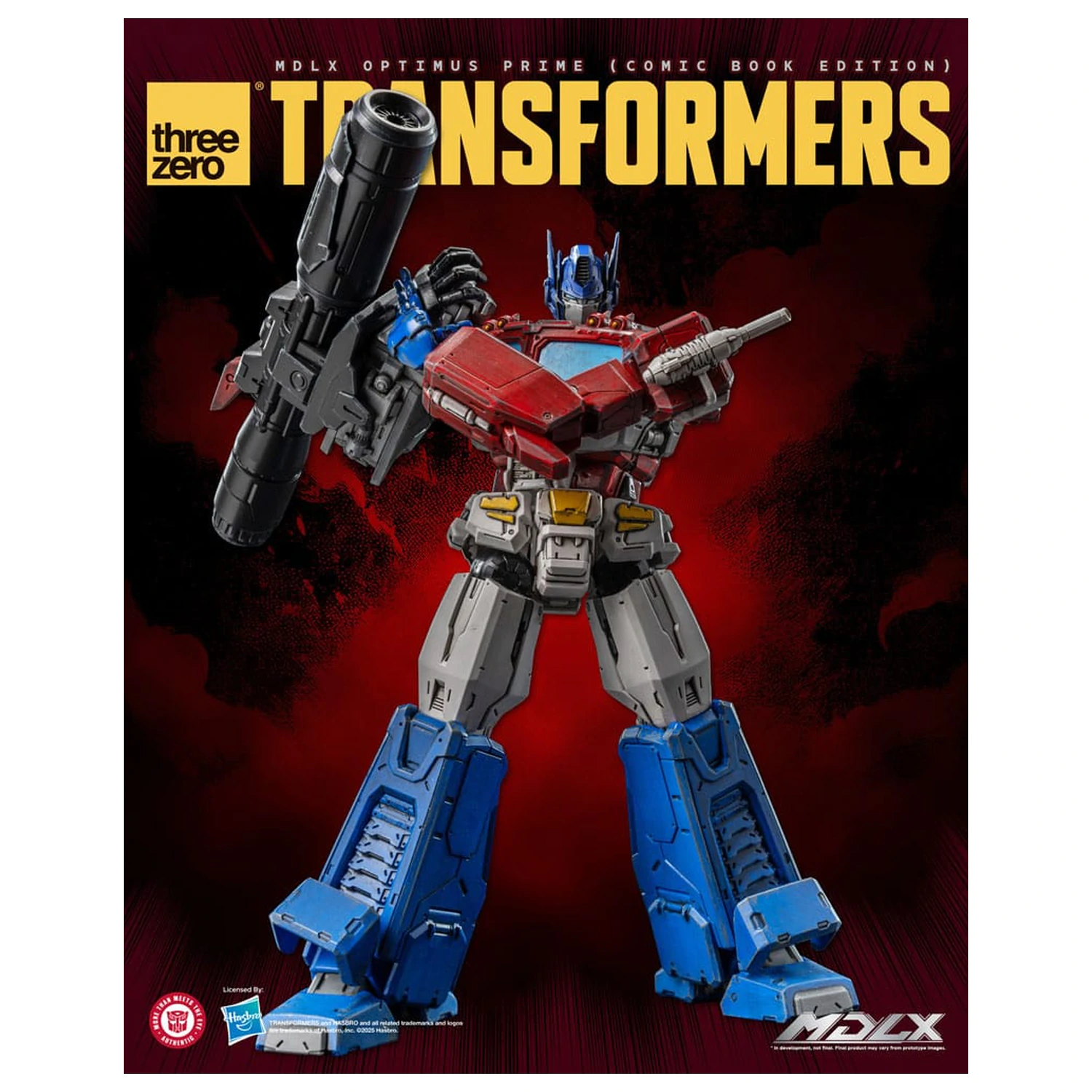Transformers MDLX Figurina de actiune Optimus Prime (Comic Book Edition) 18 cm poza produsului