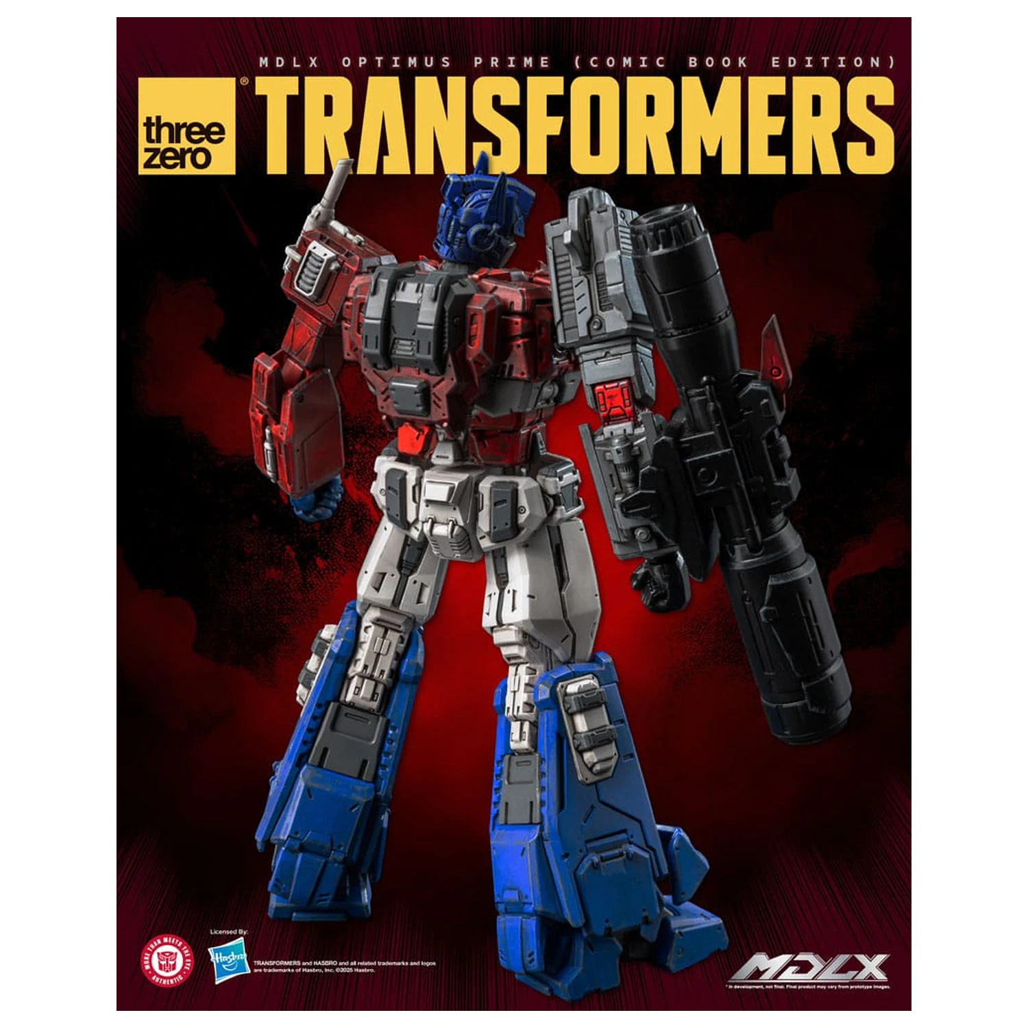 Transformers MDLX Figurina de actiune Optimus Prime (Comic Book Edition) 18 cm poza produsului
