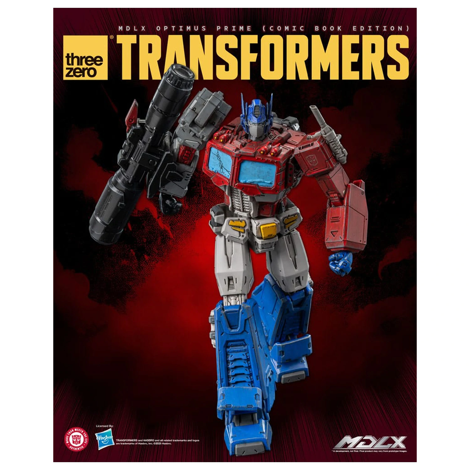 Transformers MDLX Figurina de actiune Optimus Prime (Comic Book Edition) 18 cm poza produsului