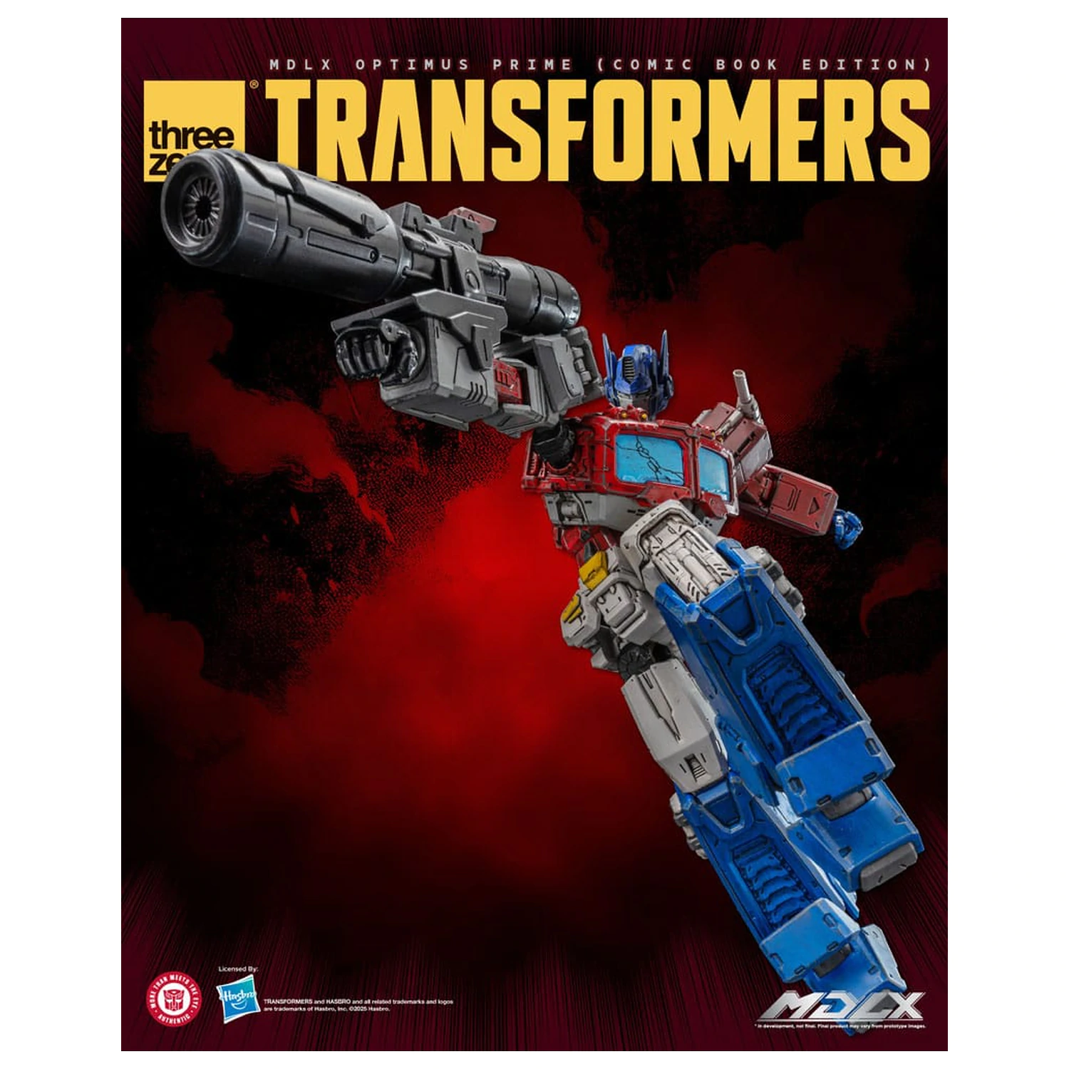 Transformers MDLX Figurina de actiune Optimus Prime (Comic Book Edition) 18 cm poza produsului