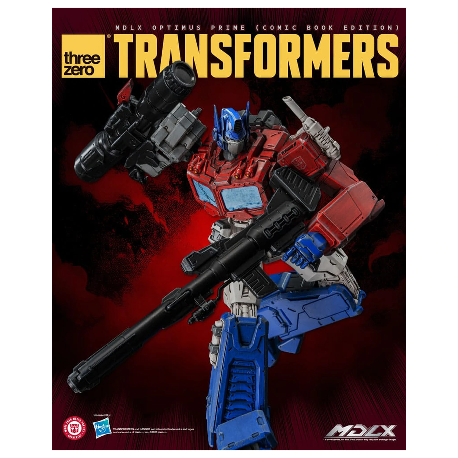 Transformers MDLX Figurina de actiune Optimus Prime (Comic Book Edition) 18 cm poza produsului