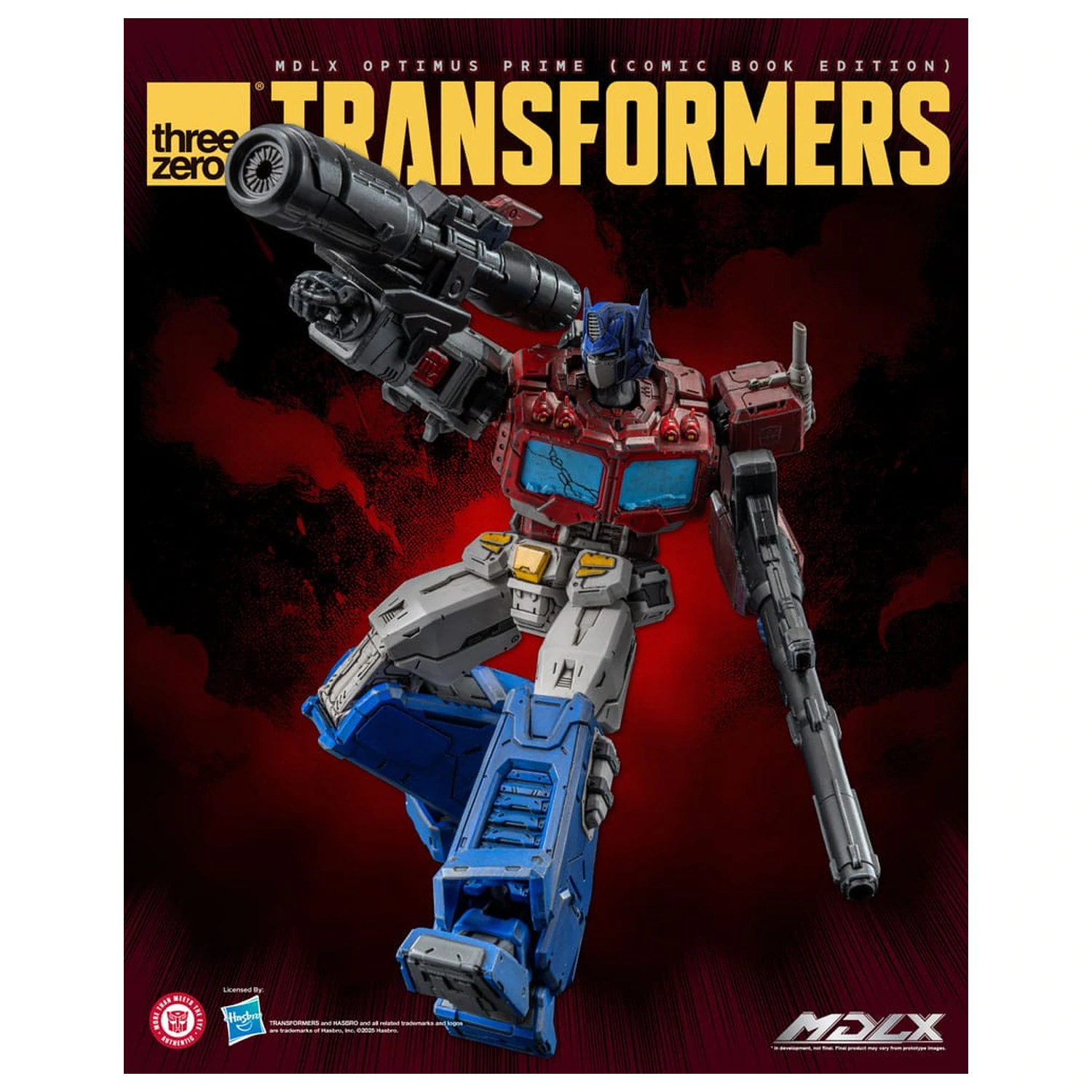Transformers MDLX Figurina de actiune Optimus Prime (Comic Book Edition) 18 cm poza produsului