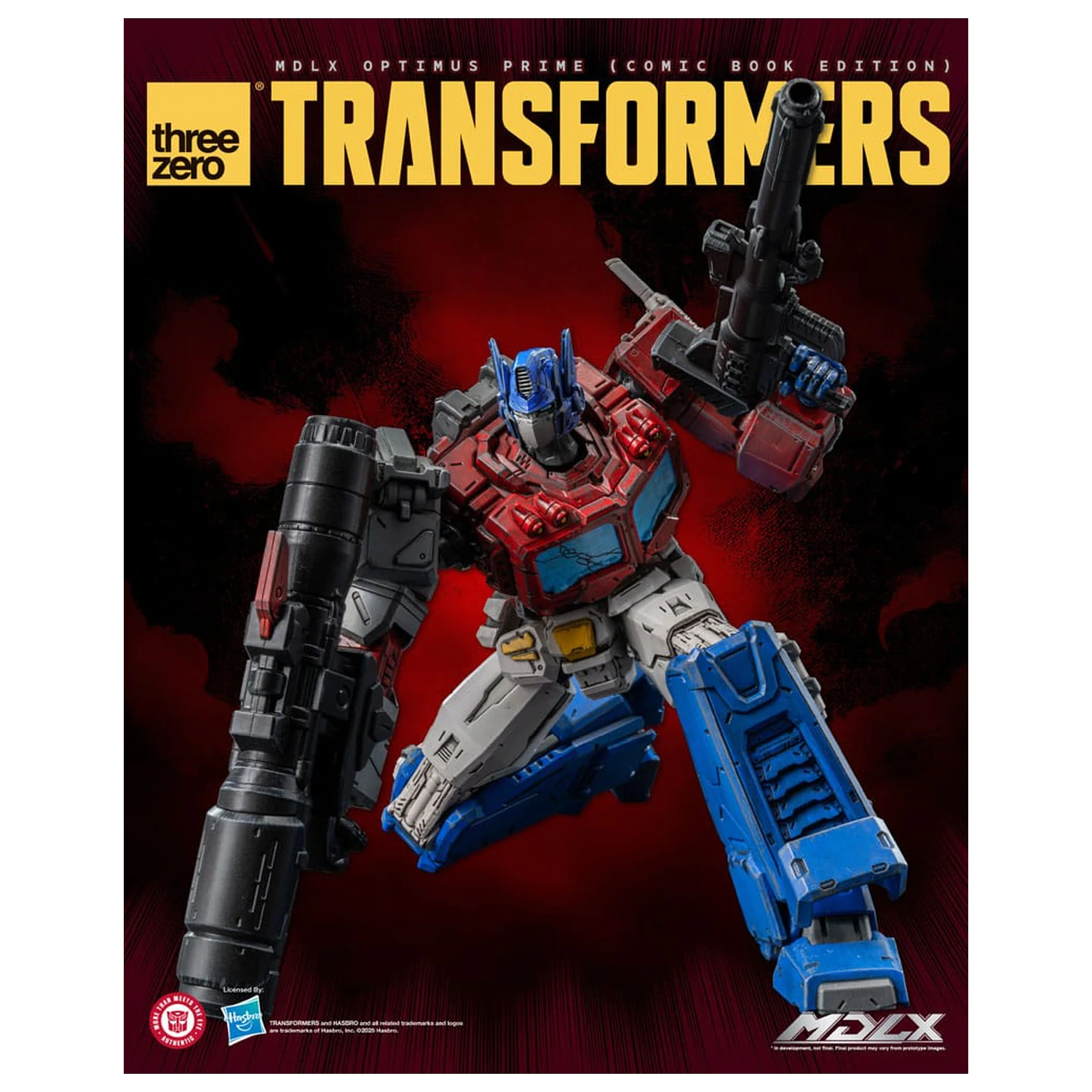 Transformers MDLX Figurina de actiune Optimus Prime (Comic Book Edition) 18 cm poza produsului