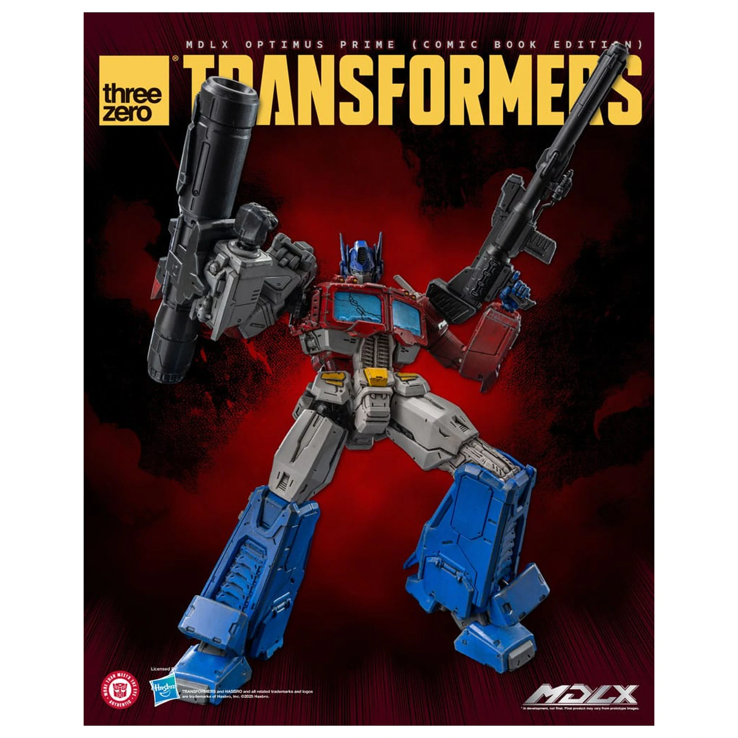 Transformers MDLX Figurina de actiune Optimus Prime (Comic Book Edition) 18 cm poza produsului