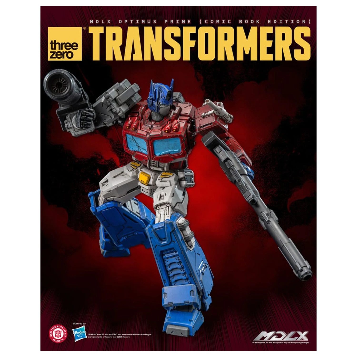 Transformers MDLX Figurina de actiune Optimus Prime (Comic Book Edition) 18 cm poza produsului