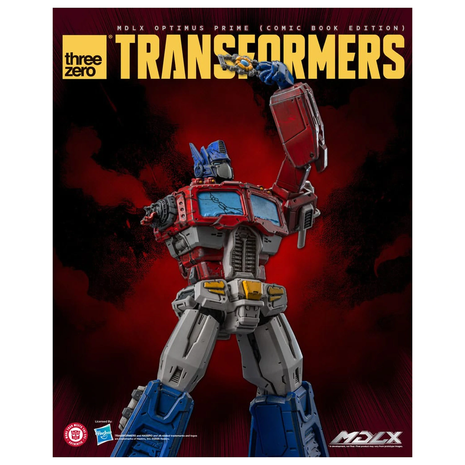 Transformers MDLX Figurina de actiune Optimus Prime (Comic Book Edition) 18 cm poza produsului