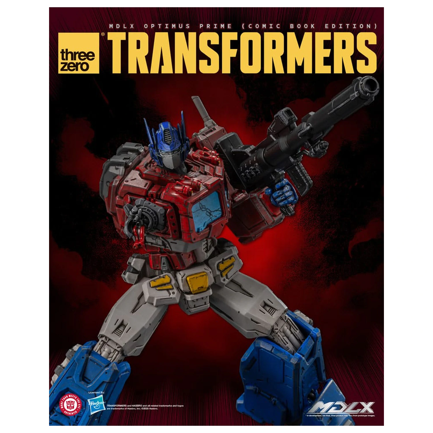 Transformers MDLX Figurina de actiune Optimus Prime (Comic Book Edition) 18 cm poza produsului