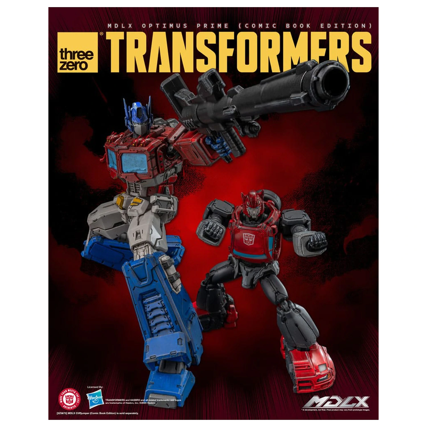 Transformers MDLX Figurina de actiune Optimus Prime (Comic Book Edition) 18 cm poza produsului