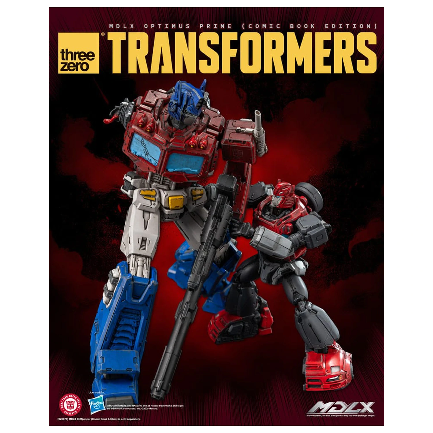 Transformers MDLX Figurina de actiune Optimus Prime (Comic Book Edition) 18 cm poza produsului