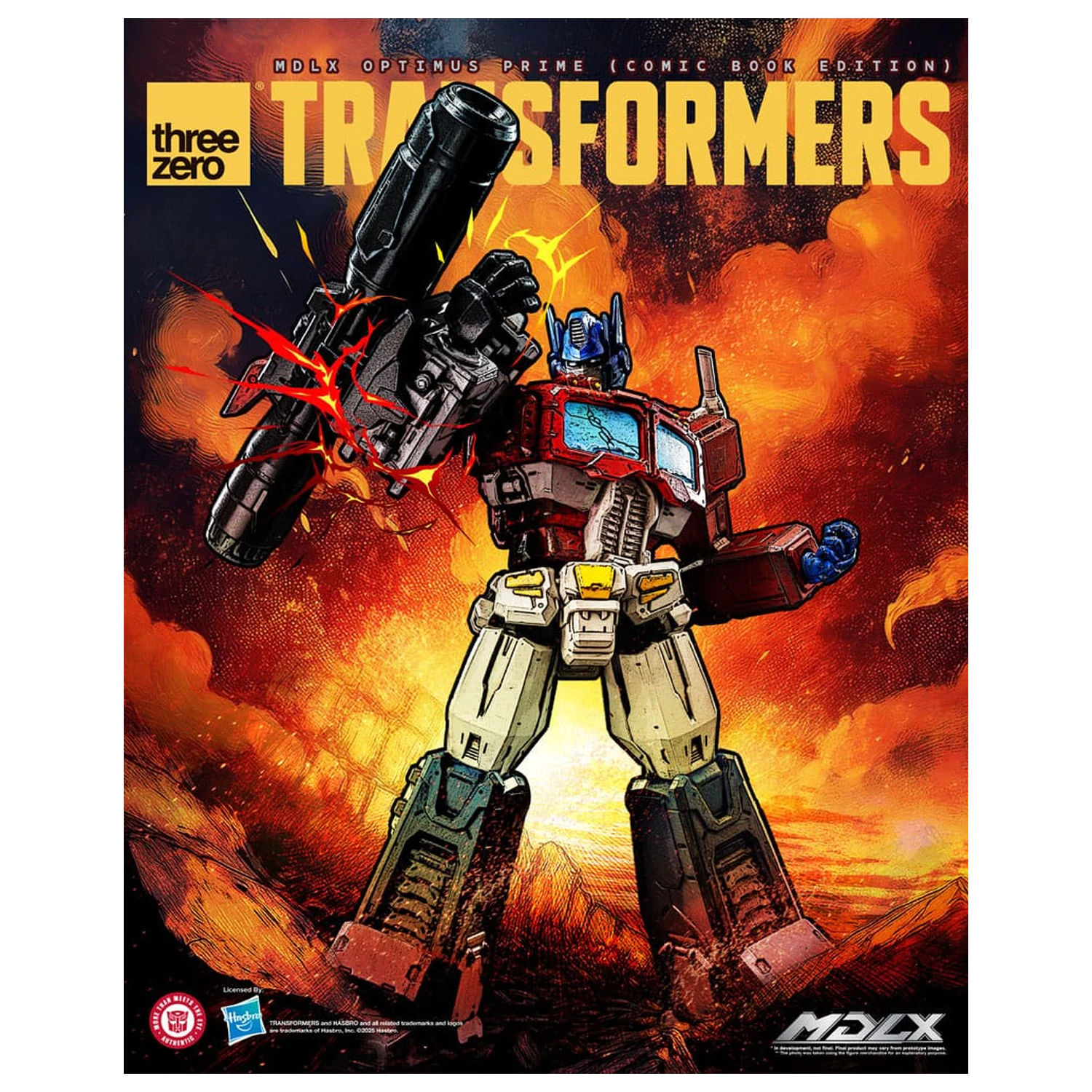 Transformers MDLX Figurina de actiune Optimus Prime (Comic Book Edition) 18 cm poza produsului