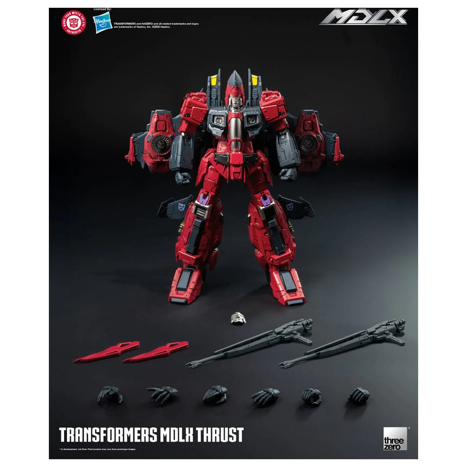 Transformers MDLX Figurina de actiune Thrust 20 cm poza produsului